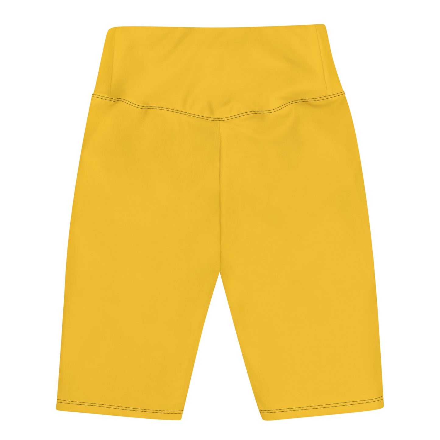 Yellow Biker Shorts