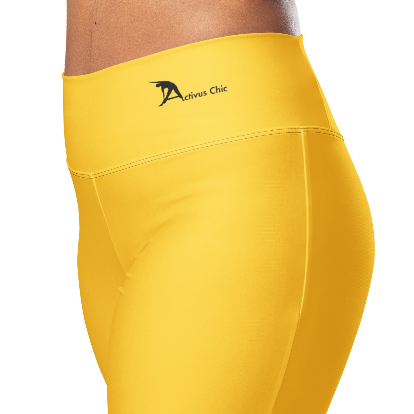 Yellow Flare leggings