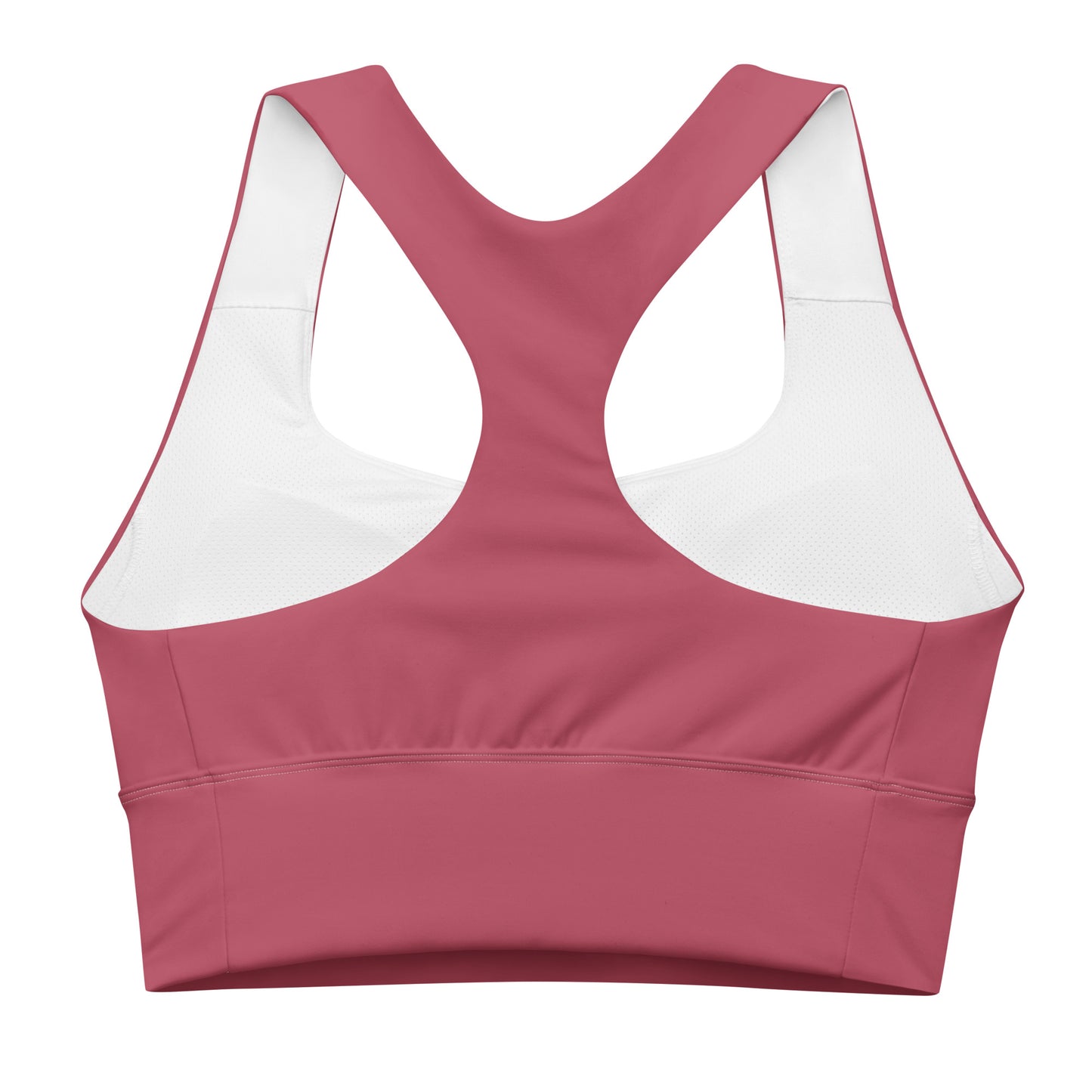 Mauve Longline sports bra