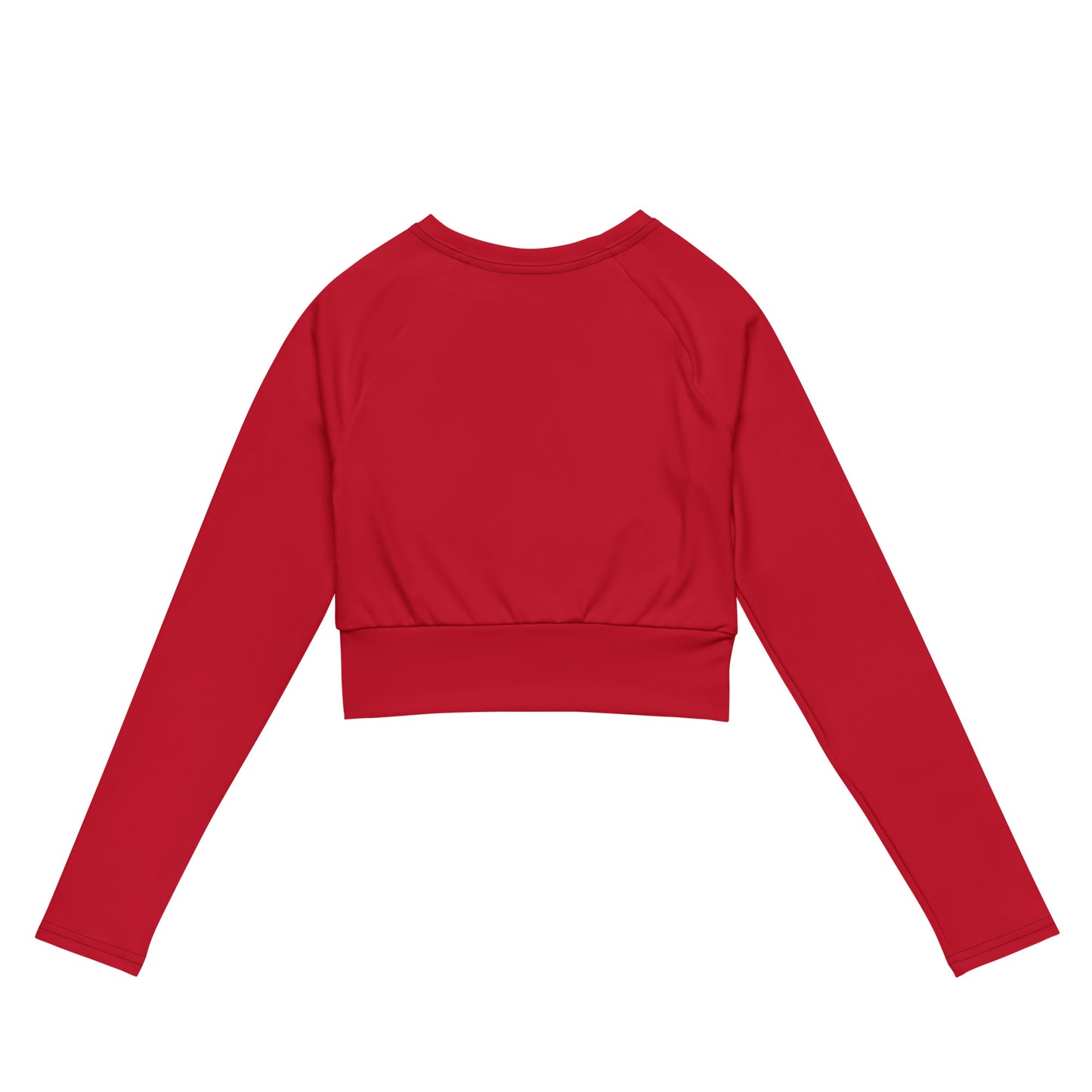 Red Activus Chic long-sleeve crop top