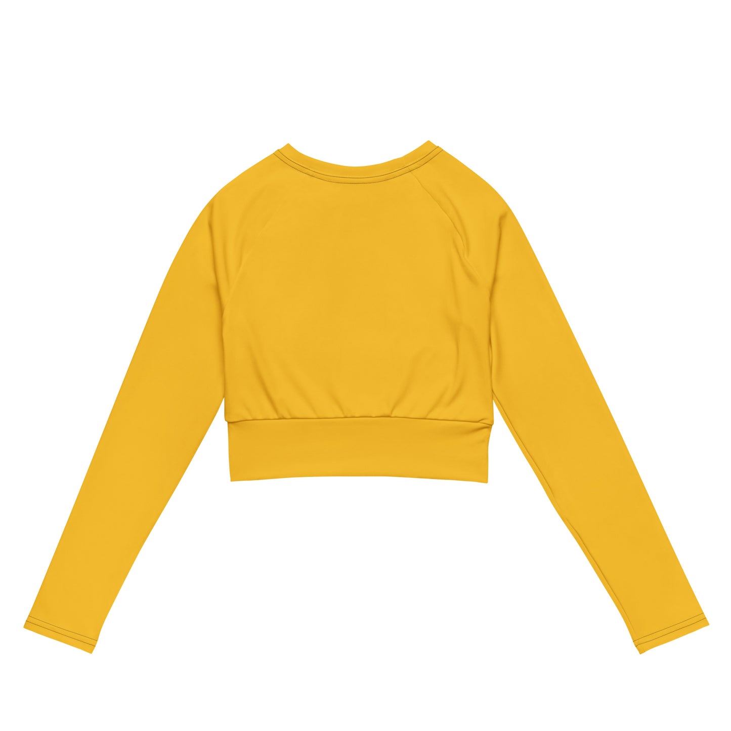 Yellow Activus Chic long-sleeve crop top