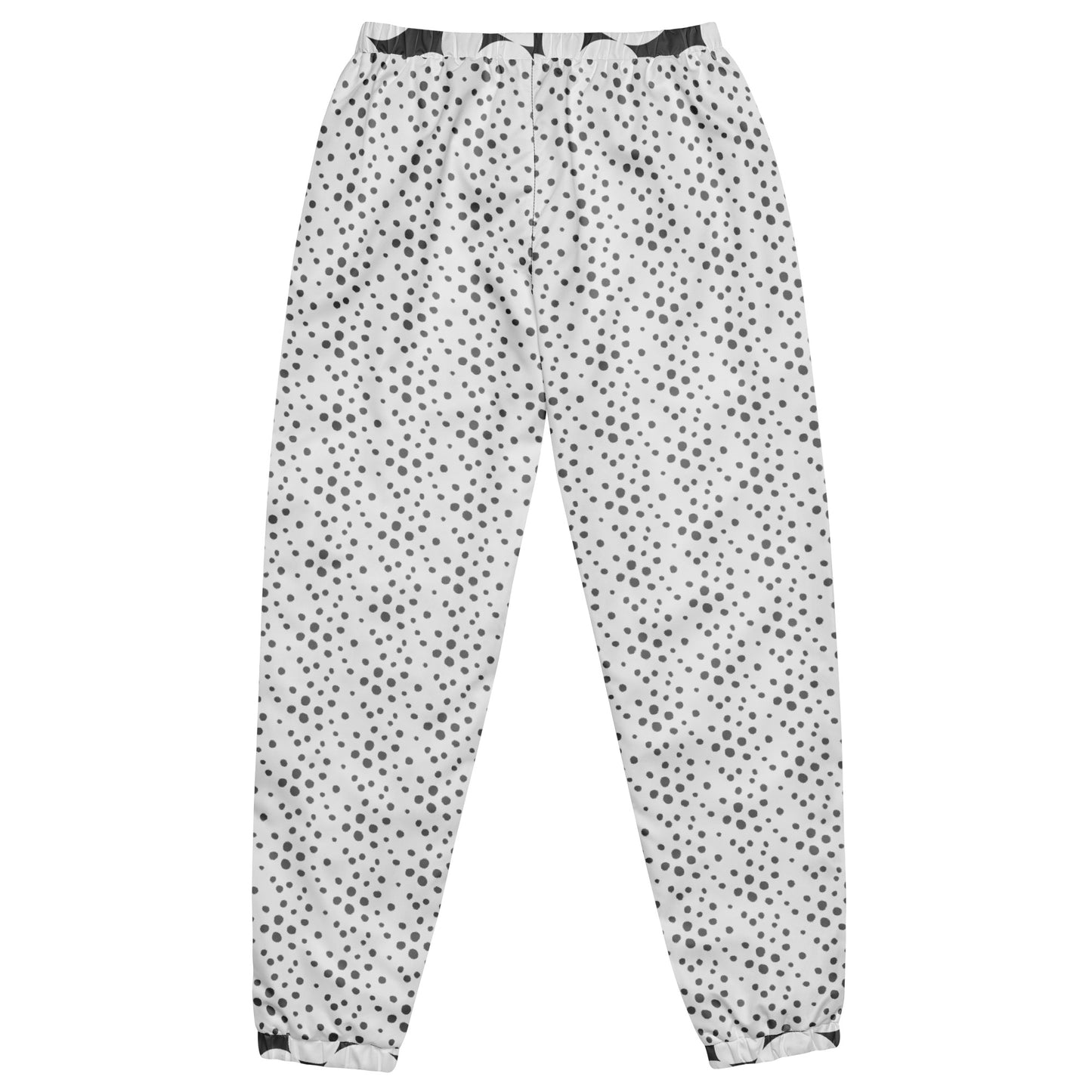 Two Print Black and White Unisex Track Pants