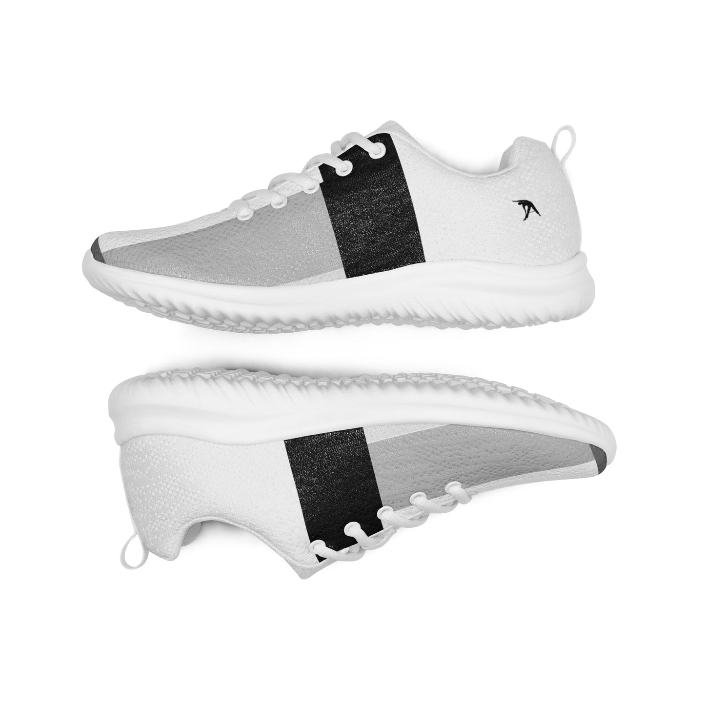 Black and White Briannes - Women’s athletic shoes