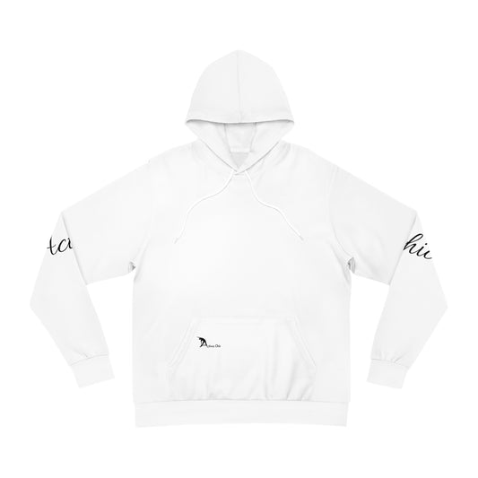 Hoodie with sleeve designs