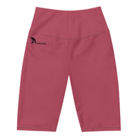 Mauve Pink Biker Shorts