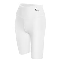 White Biker Shorts