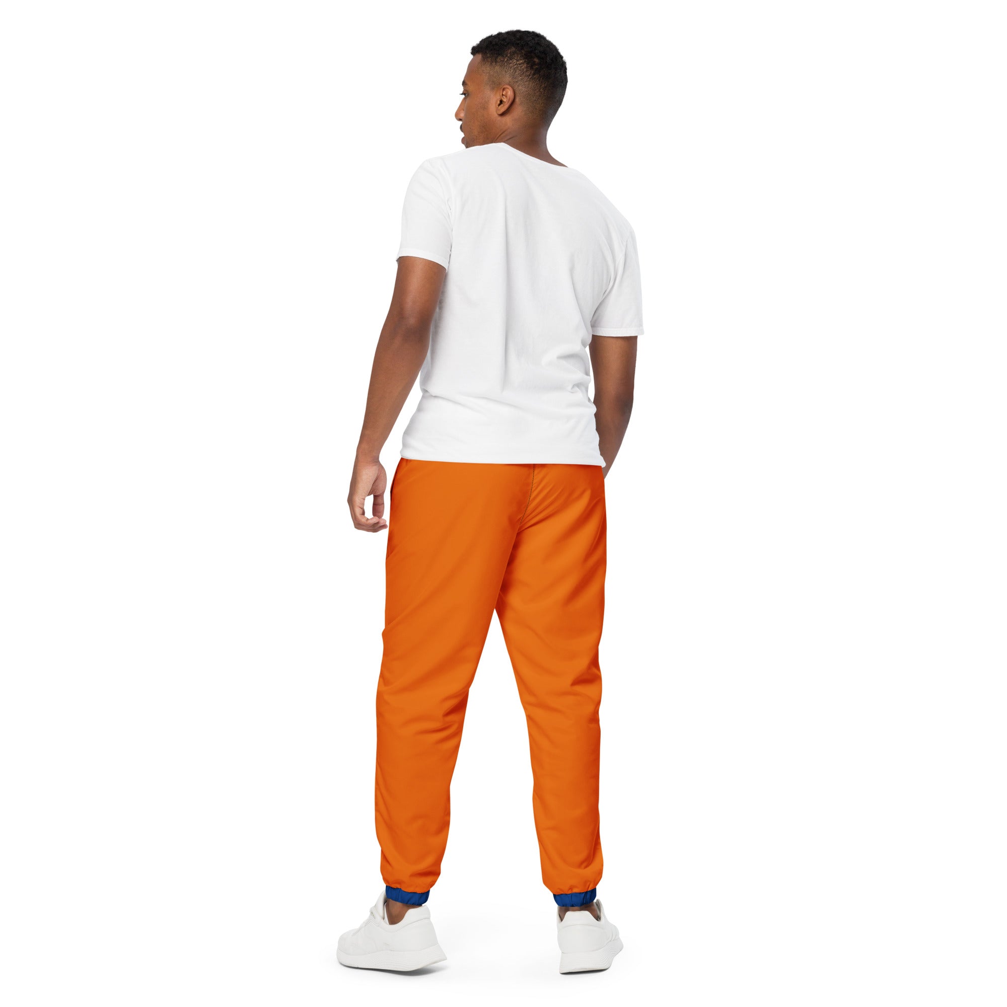 Blue and Orange Unisex track pants Activus Chic