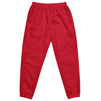 Red Unisex track pants