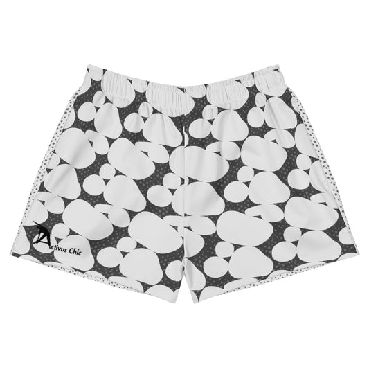 Double Print Women’s Athletic Shorts