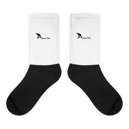 Black and White Socks