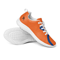Orange and Blue Aces - Men’s athletic shoes