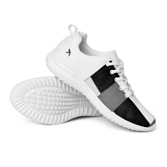 Black and White Briannes - Women’s athletic shoes